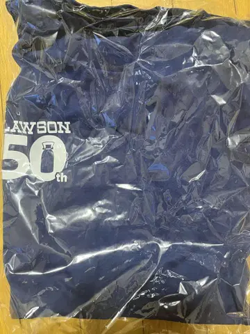 LAWSON 50주년 티셔츠 네이비 L