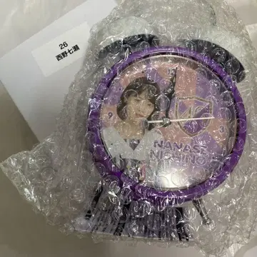 새상품 노기자카46 니시노 나나세 개별 보이스 알람 시계