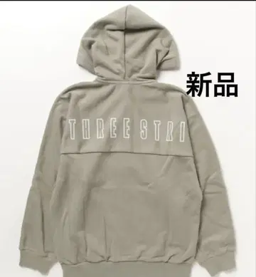 adidas 워딩 루즈핏 플리스 풀 집업 후드티 카키
