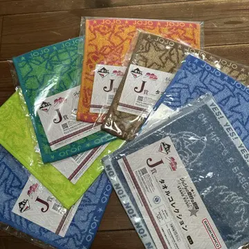 죠죠의 기묘한 모험 J상 타월 세트