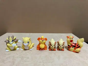 포켓몬 키즈 손가락 인형 5종 6개 가디 윈디 샌드 샌드빵