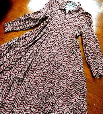 ZARA 긴팔 롱 원피스 꽃무늬