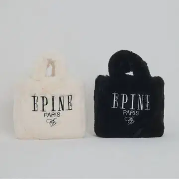epine 에피누 퍼 백 숄더 아이보리
