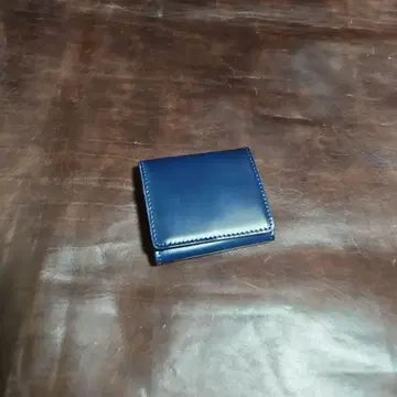 보트형 동전 지갑 물염색 코도반