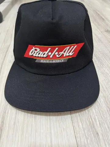 RADIALL 라디얼 Bad! All 캡 블랙