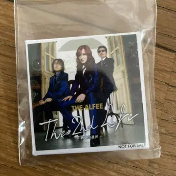 THE ALFEE The 2nd Life 한정판 아이템 배지