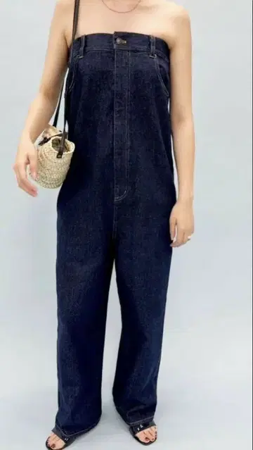 provoke 데님 콤비네존 SIZE 36
