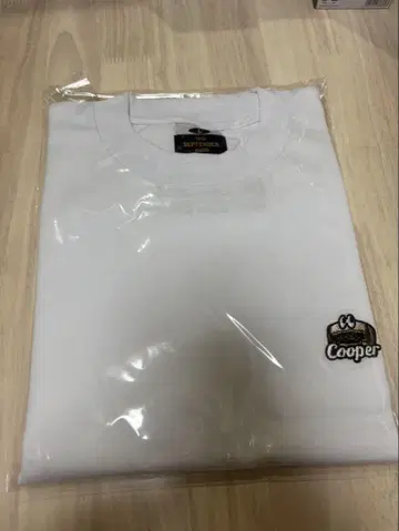 구월팔일 Cooper 화이트 롱T L 사이즈