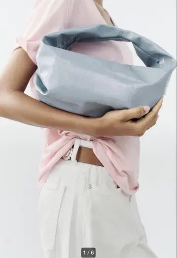 ZARA 완판템 페이턴트 숄더백