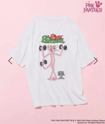 니코앤드 CHARACTER PRINT T-SHIRT 핑크 팬서