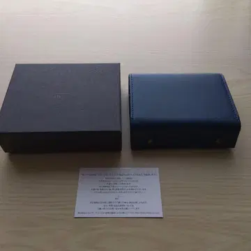 미사용 새상품 엠피우 지갑 밀레폴리에 2 p 30 블루 초코
