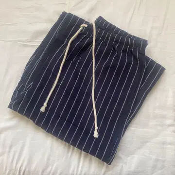 UNIQLO 린넨 블렌드 이지 팬츠 69 NAVY