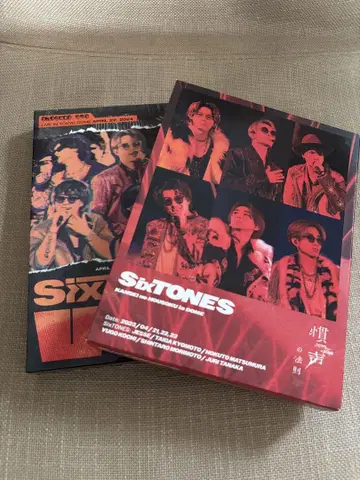 sixtones 라이브 DVD 2개 세트