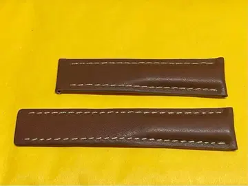 4BREITLING D 버클용 가죽 x 러버 22mm-20mm