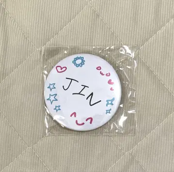 BTS JIN RUN SEOKJIN 캡슐 토이 캔뱃지