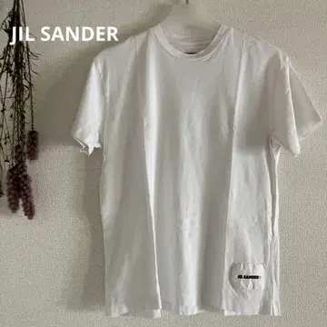 JIL SANDER+ 화이트 T셔츠