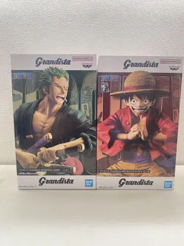 Grandista 루피 조로 피규어 세트