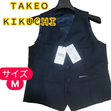 새상품 TAKEO KIKUCHI 베스트 M 비즈니스 포멀
