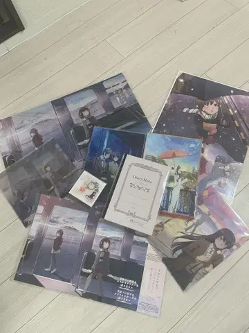 청춘 돼지 자식 청돼지 극장판 영화관 굿즈 세트