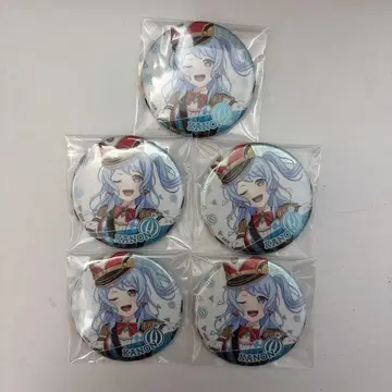 뱅드림 10th 10주년 기념 캔뱃지 5개 세트 마츠바라 카논 헬로해피