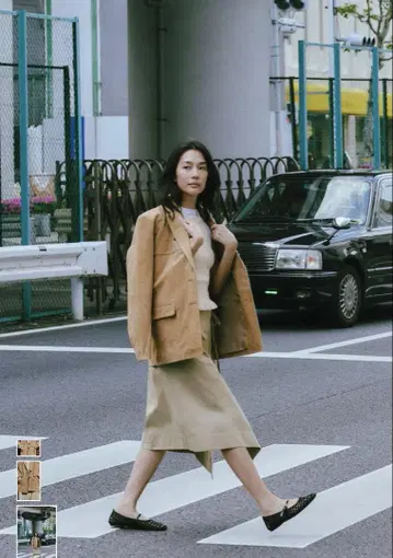 ZARA 스웨이드 가죽 자켓