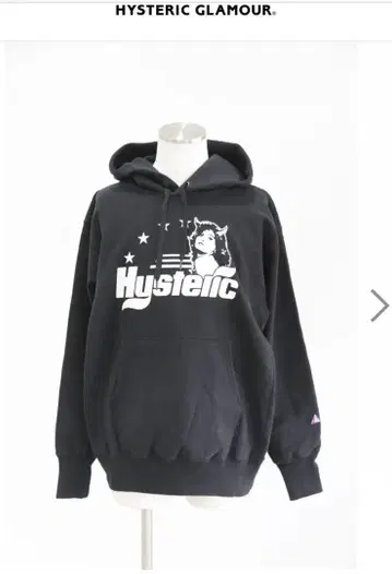 완판템 HYSTERIC GLAMOUR 히스걸 풀오버 후드티 L