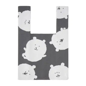 나가노 캐릭터 니트 백 곰