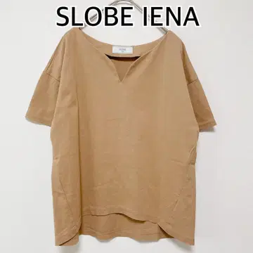 SLOBE IENA 슬로브 이에나 반팔 T셔츠 베이지
