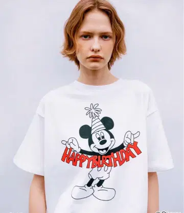 WCJ Disney HAPPY BIRTHDAY TEE 미키
