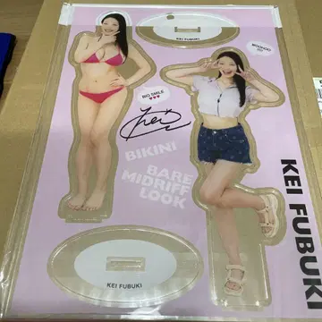 후부키 케이 아크릴 스탠드 2체 세트