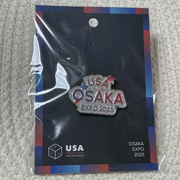 USA OSAKA EXPO 2025 핀 배지