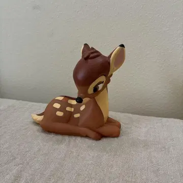 [ Disney 디즈니 Bambi 밤비 ] 소프트 비닐 저금통 미사용