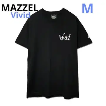 MAZZEL Vivid 티셔츠 BLACK M 사이즈