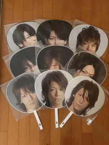 KAT-TUN 카메나시 카즈야 부채 9매 세트