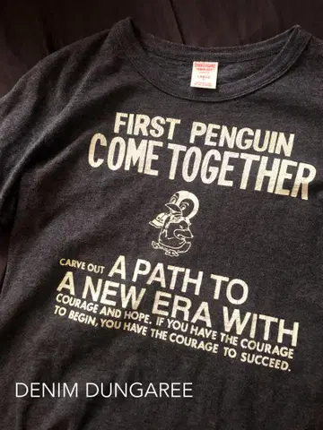 데님 & 던갈리 PENGUIN 티셔츠 론 허먼