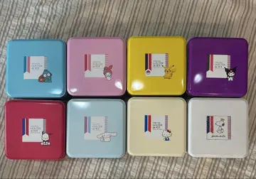 가토 페스타 하라다 포켓몬 산리오 스누피 콜라보 캔 8개 세트