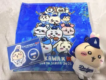 치이카와 MLB TOKYO 핸드 타월 아크릴 스탠드 마스코트
