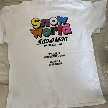 Snow World Snow Man 티셔츠 미사용 자택 보관 2