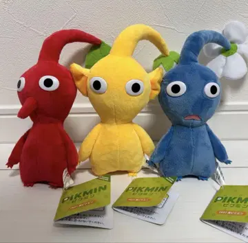 피크민 봉제 인형 3개 세트