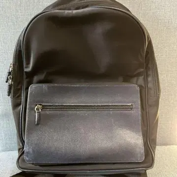 FURLA 훌라 백팩 나일론 가죽 네이비