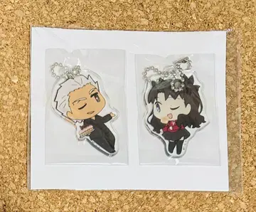 Fate 토오사카 린 & 아처 아크릴 키링