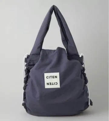 [새상품 미사용] CITEN 드로스트 토트백 네이비