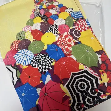 고후쿠야산도코무 우산 패턴 후쿠로 오비