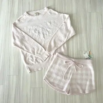 젤라또피케 룸웨어 상의 숏팬츠 세트 보들보들