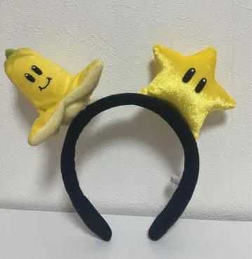 바나나와 별 머리띠 USJ 유니버셜 슈퍼 마리오