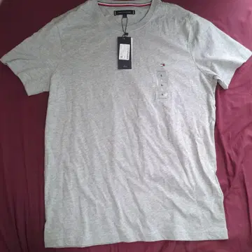 TOMMY HILFIGER 티셔츠 L 그레이