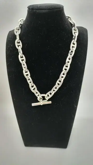 GM 사이즈 실버 925 닻 체인 목걸이 32 시계 부품 47.5cm