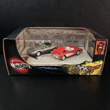 Hot Wheels 콜벳 미니카 2대 세트