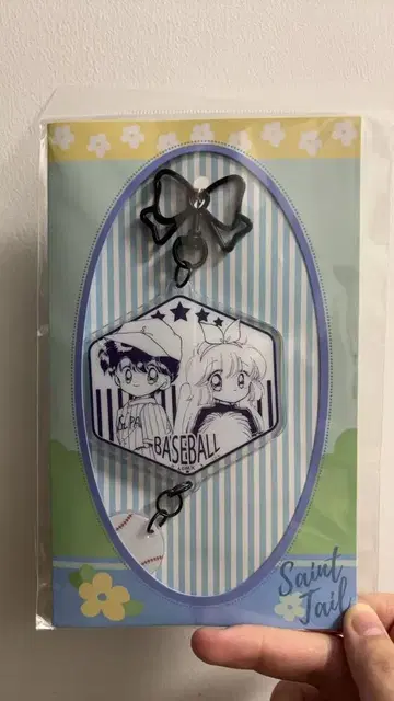 괴도 세인트 테일 중국 한정판 카페 아크릴 키링 A