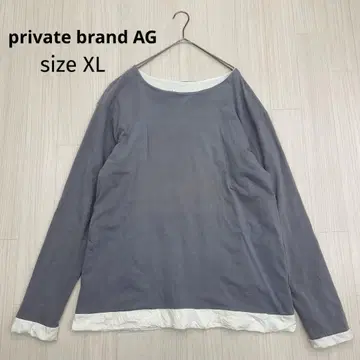 private brand AG 레이어드 스타일 티셔츠 상의 XL